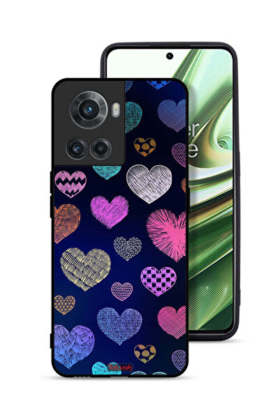 Tolwak غطاء حماية لهاتف OnePlus 10R 5G بنقشة قلوب داجا