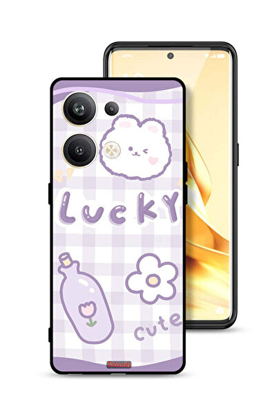 Tolwak غطاء حماية لهاتف Oppo Reno9 Pro Plus 5G - لطيف ومحظوظ