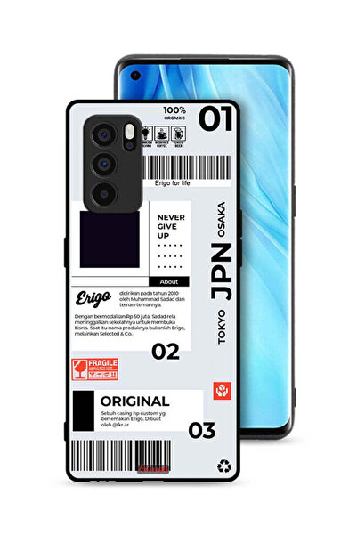 Tolwak غطاء حماية لهاتف Oppo Reno6 Pro 5G - ملصق ياباني