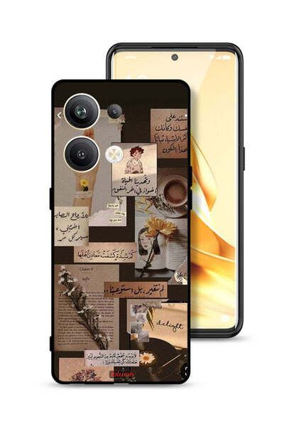Tolwak غطاء حماية لهاتف Oppo Reno9 Pro Plus 5G بعبارات عربية قديمة