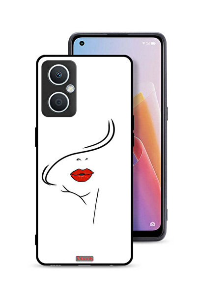 Tolwak غطاء حماية Oppo A96 5G (الصين) برسومات وجه فتاة