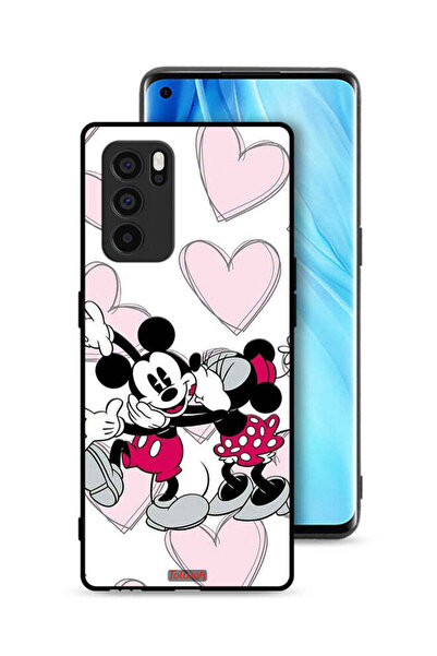 Tolwak غطاء حماية لهاتف Oppo Reno6 Pro 5G بتصميم عناق ميكي ماوس