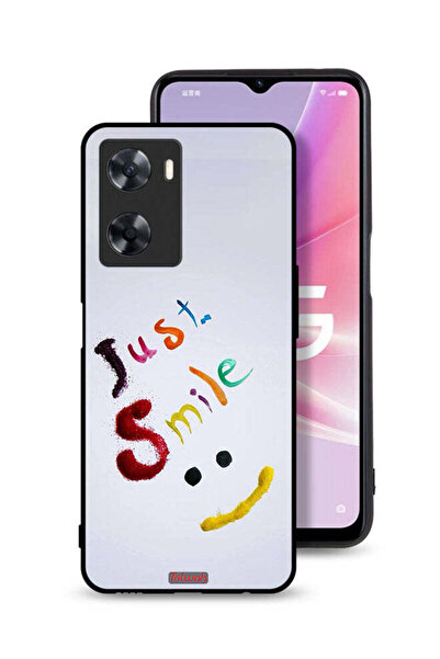 Tolwak غطاء حماية لهاتف Oppo A77s - ابتسم فقط