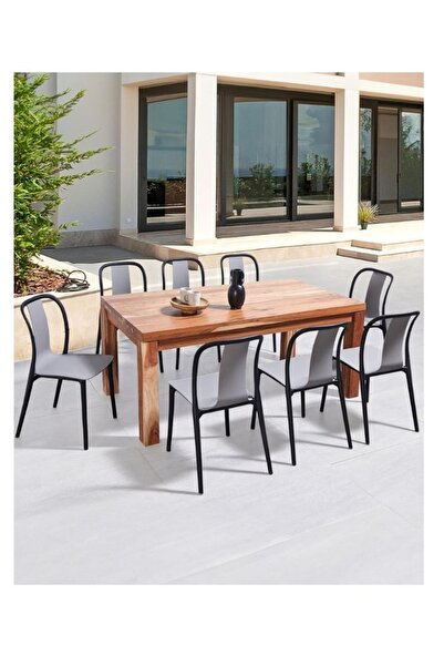 smart home Single chair set consisting of two fiber chairs with a modern design and strong legs - size 45 x 45 x 80 cm | Durable office seat