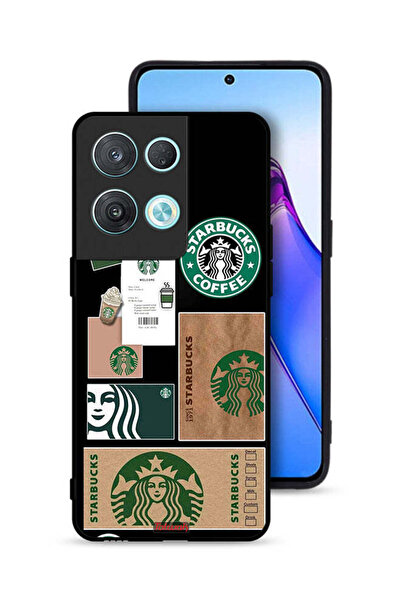 Tolwak غطاء حماية لهاتف Oppo Reno8 Pro 5G ملصق ستاربكس
