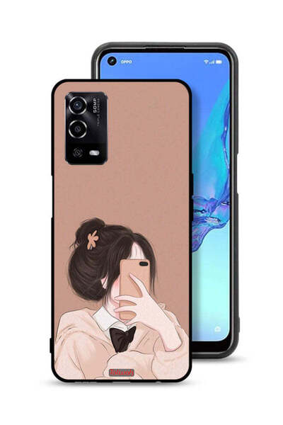 Tolwak غطاء حماية لهاتف Oppo A55 4G لالتقاط صور سيلفي