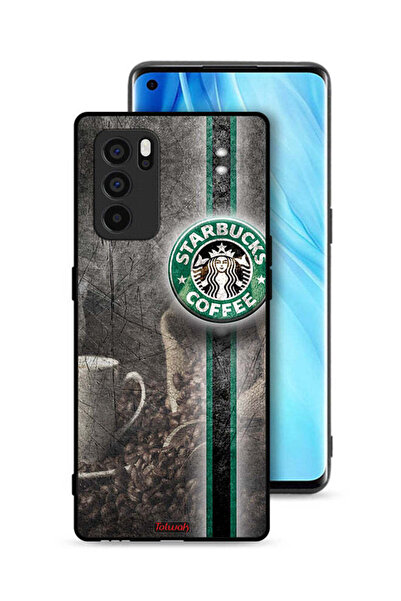 Tolwak غطاء حماية لهاتف Oppo Reno6 Pro 5G بنقشة فن القهوة