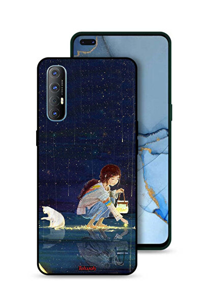 Tolwak غطاء حماية لهاتف Oppo Reno3 Pro 4G برسومات نجوم التجميع