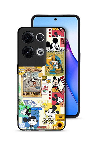 Tolwak Oppo Reno8 Pro Plus 5G Protective Case Cover Chose Happy And Stickers