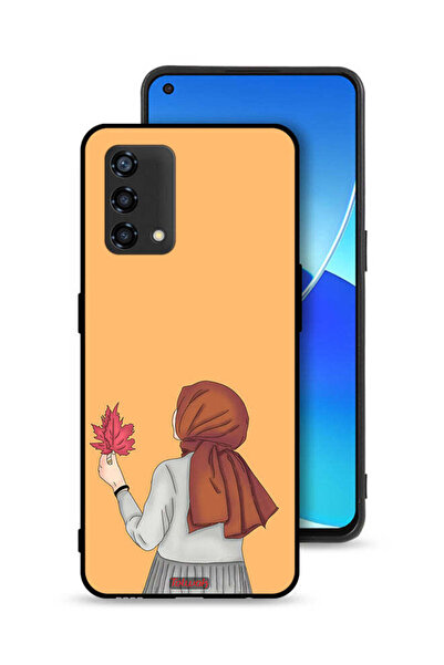 Tolwak غطاء حماية لهاتف Oppo Reno6 Lite يحمل ورقة شجر