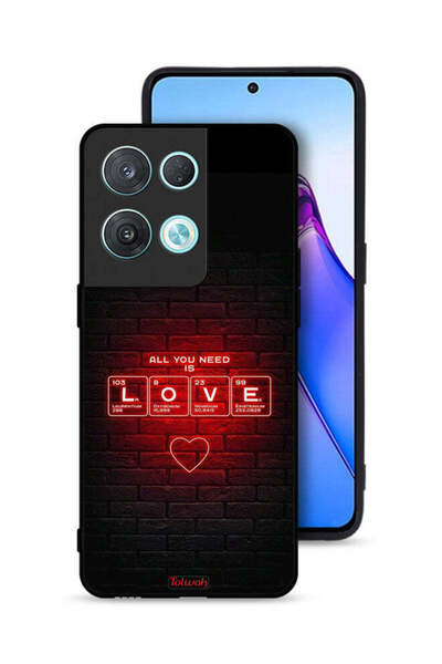 Tolwak غطاء حماية لهاتف Oppo Reno8 Pro 5G كل ما تحتاجه هو الحب