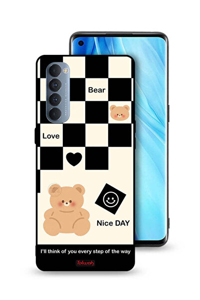 Tolwak جراب حماية لهاتف Oppo Reno4 Pro 4G، سأفكر فيك في كل خطوة على الطريق