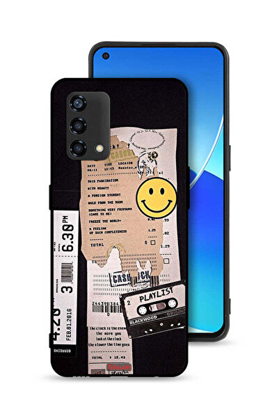 Tolwak غطاء حماية لهاتف Oppo Reno6 Lite مع ملصق قائمة تشغيل