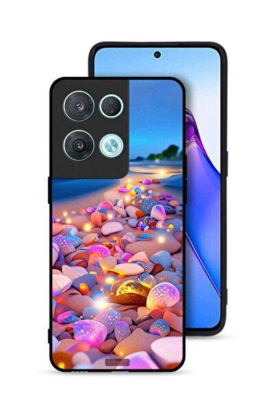 Tolwak غطاء حماية لهاتف Oppo Reno8 Pro 5G برسومات حجرية