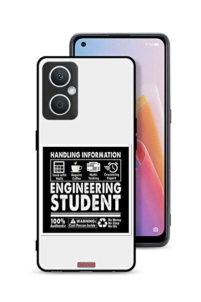 Tolwak جراب واقٍ لهاتف Oppo A96 5G (الصين) ملصق طالب الهندسة