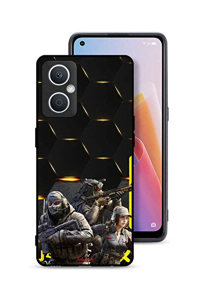 Tolwak غطاء حماية Oppo A96 5G (الصين) بخلفية Cyberpunk