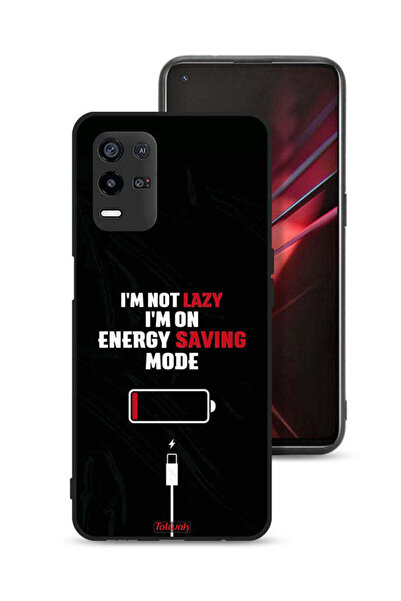 Tolwak غطاء حماية لهاتف Oppo K9x أنا لست كسولاً، أنا في وضع توفير الطاقة