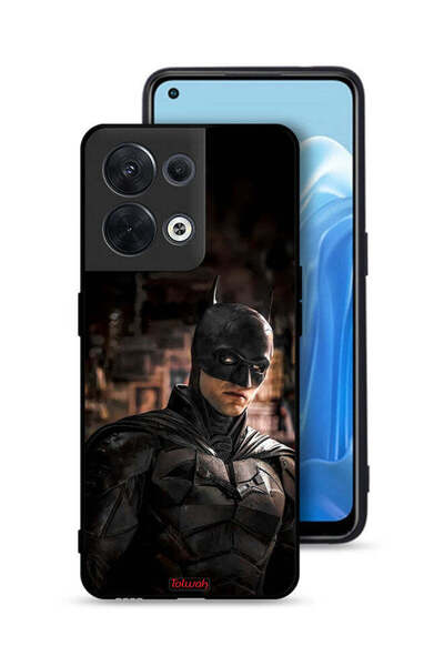 Tolwak غطاء حماية لهاتف Oppo Reno8 5G بتصميم باتمان