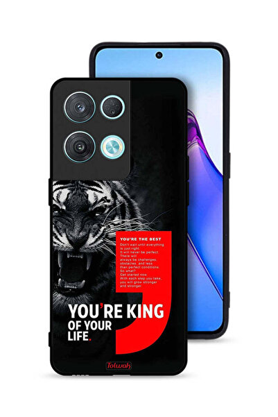 Tolwak غطاء حماية لهاتف Oppo Reno8 Pro 5G أنت ملك حياتك