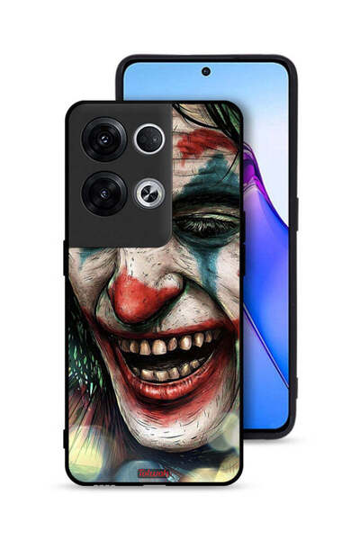 Tolwak غطاء حماية لهاتف Oppo Reno8 Pro Plus 5G بوجه الجوكر الضاحك