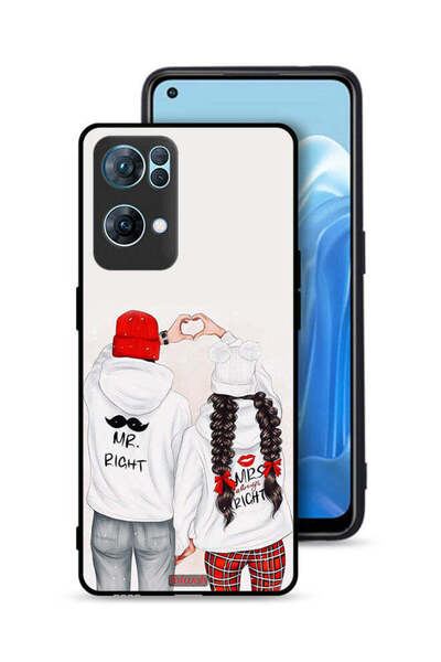 Tolwak غطاء حماية لهاتف Oppo Reno7 Pro 5G - يمين ويمين دائمًا