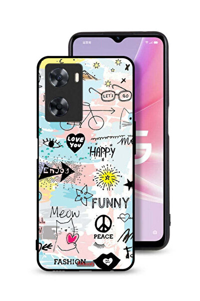 Tolwak غطاء حماية لهاتف Oppo A77s - أحبك - علامات