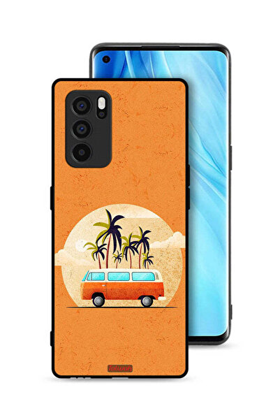 Tolwak غطاء حماية لهاتف Oppo Reno6 Pro 5G برسومات حافلة