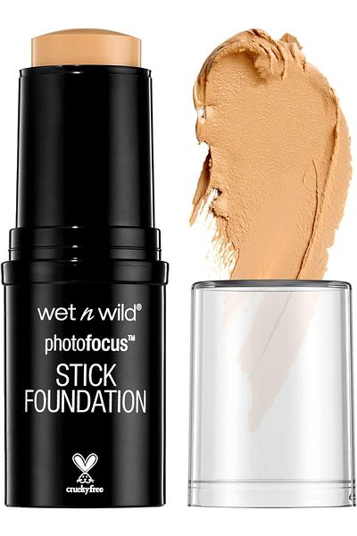 WET N WİLD Photo Focus Matte Foundation Stick Makeup, Classic Ivory | Vegan & Cruelty-Free