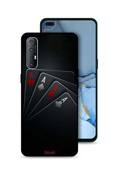 Tolwak غطاء حماية لهاتف Oppo Reno3 Pro 4G - بطاقات A