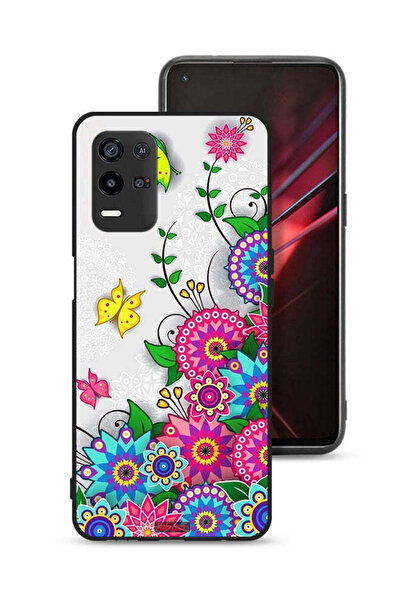 Tolwak غطاء حماية لهاتف Oppo K9x - زهور ماندالا