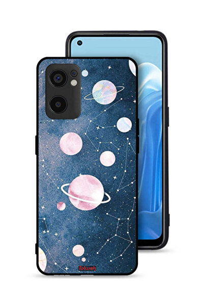 Tolwak Oppo Reno7 SE 5G Protective Case Cover Space Art
