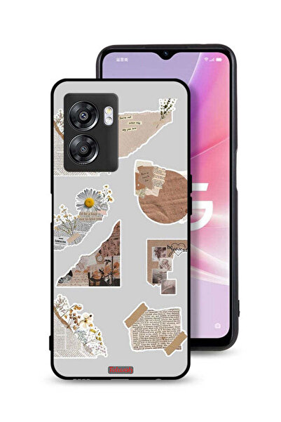 Tolwak غطاء حماية لجهاز OnePlus Nord N300 بقطع من الملصقات الورقية