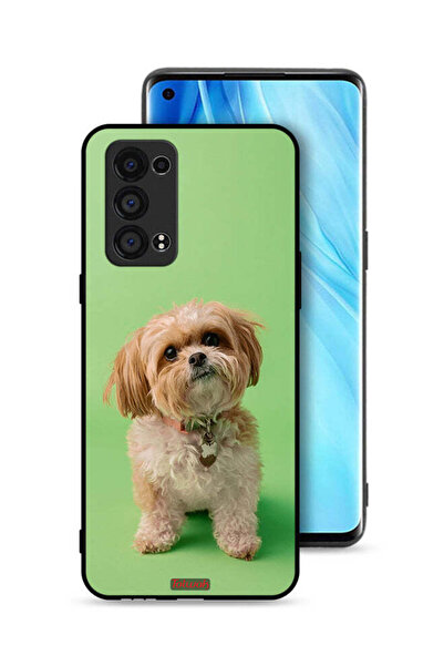 Tolwak غطاء حماية لهاتف Oppo Reno6 Pro Plus 5G بتصميم جرو لطيف