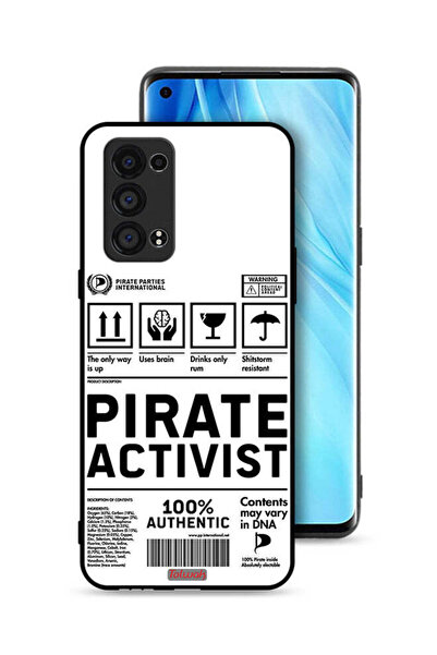 Tolwak غطاء حماية لهاتف Oppo Reno6 Pro Plus 5G، ملصق ناشط خاص