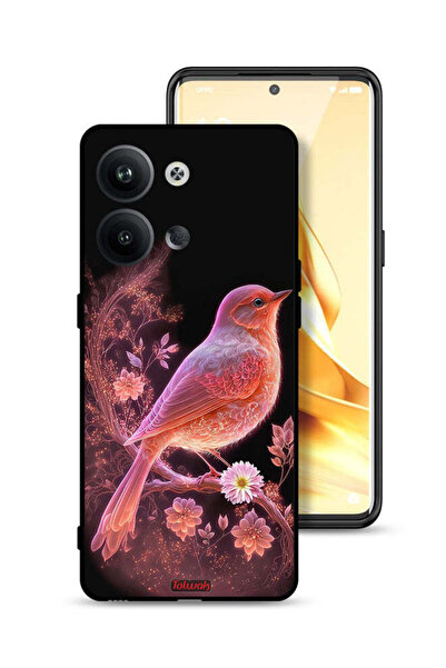 Tolwak غطاء حماية لهاتف Oppo Reno9 5G برسومات طيور لطيفة