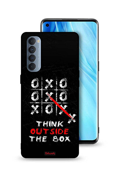 Tolwak غطاء حماية لهاتف Oppo Reno4 Pro 4G - فكر خارج الصندوق