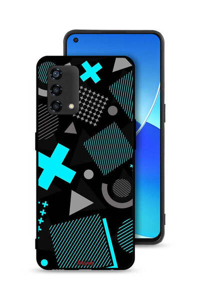 Tolwak غطاء حماية لهاتف Oppo A95 4G ​​برسومات أيقونات لعبة الحبار