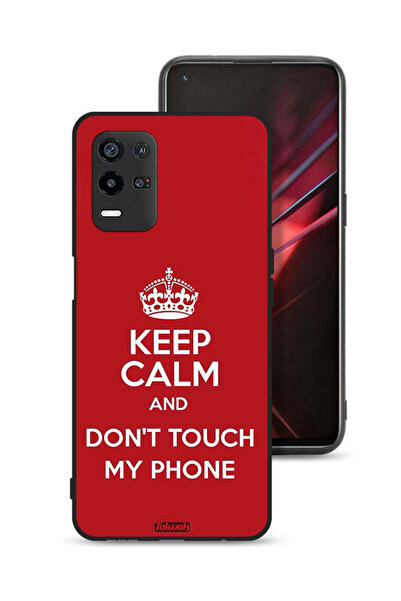 Tolwak غطاء حماية لهاتف Oppo K9x - حافظ على هدوئك ولا تلمس هاتفي