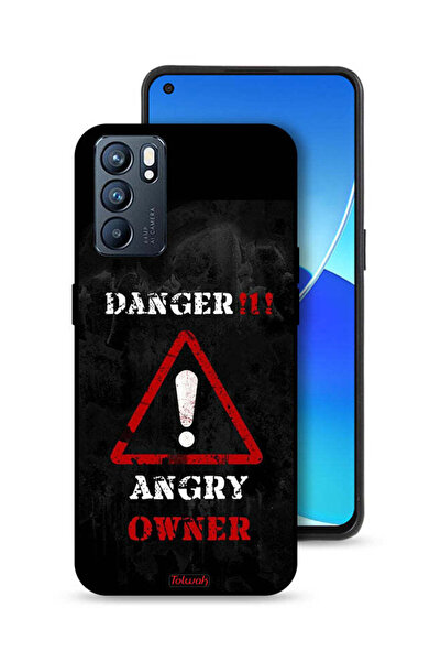Tolwak غطاء حماية لهاتف Oppo Reno6 5G مالك غاضب