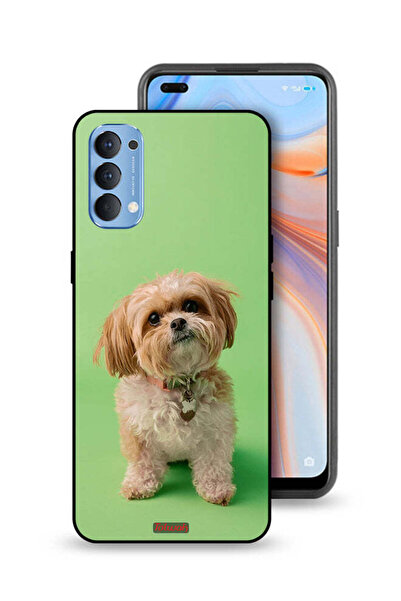 Tolwak غطاء حماية لهاتف Oppo Reno4 4G بتصميم جرو لطيف