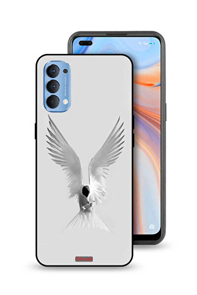 Tolwak غطاء حماية لهاتف Oppo Reno4 4G بأجنحة