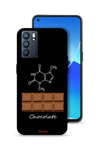 Tolwak غطاء حماية لهاتف Oppo Reno6 5G - لون شوكولاتة