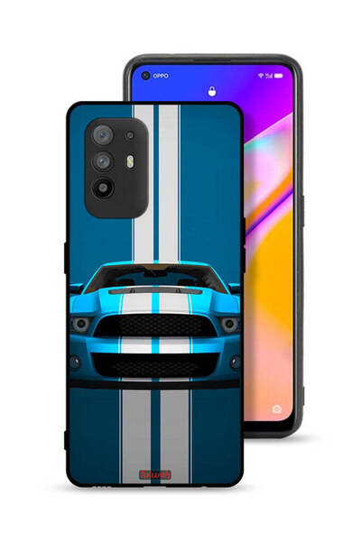 Tolwak غطاء حماية لهاتف Oppo F19 Pro Plus 5G بتصميم سيارة فنية تجريدية