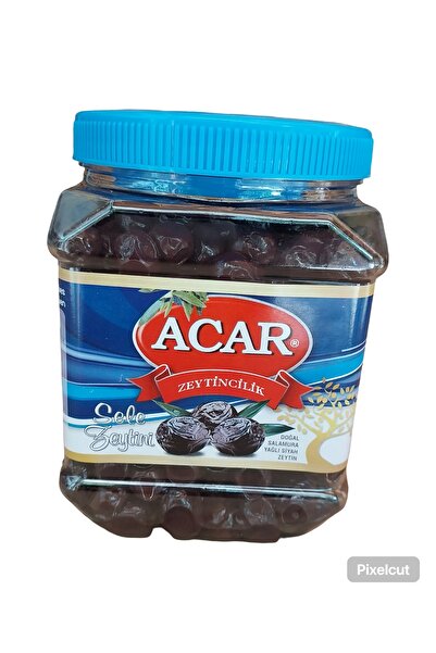 Kınalıkuzu ACAR Doğal Salamura yağlı zeytin 1000gr(280cc_326cc)