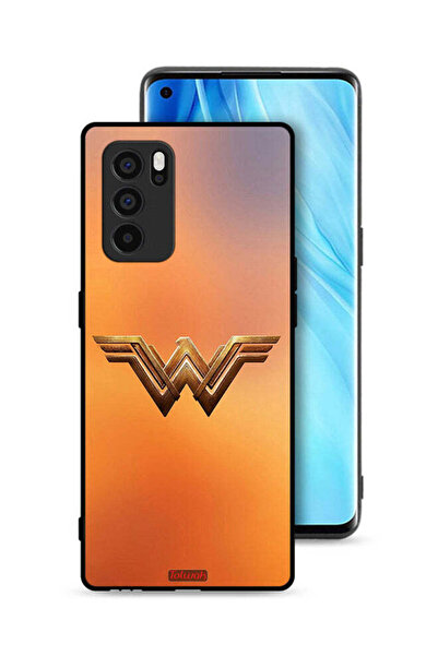 Tolwak غطاء حماية لهاتف Oppo Reno6 Pro 5G بشعار Wonder Women