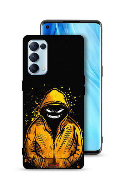 Tolwak غطاء حماية لهاتف Oppo Reno5 Pro 5G برسومات مارشميلو بوي