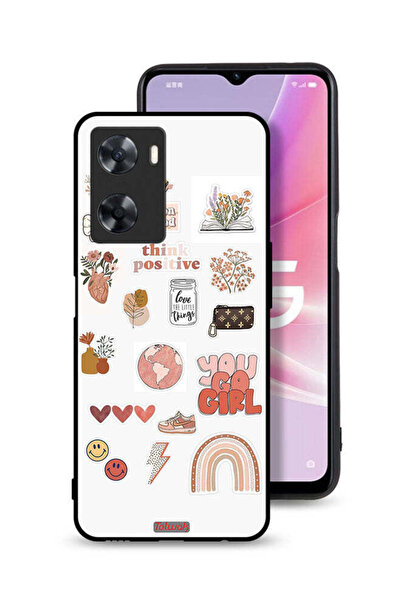 Tolwak غطاء حماية لهاتف Oppo A77s You Go Girl