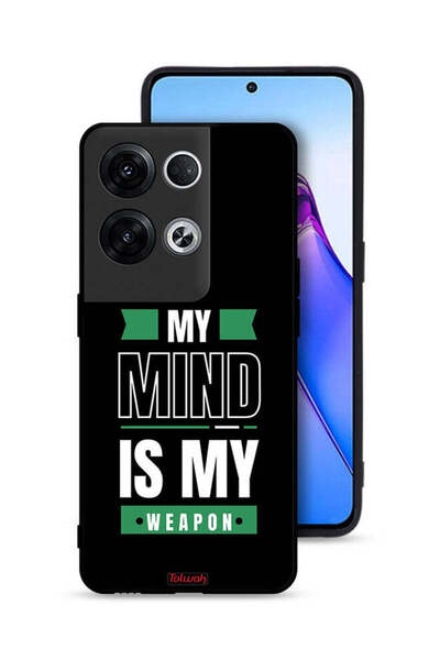 Tolwak غطاء حماية لهاتف Oppo Reno8 Pro Plus 5G - My Mind Is My