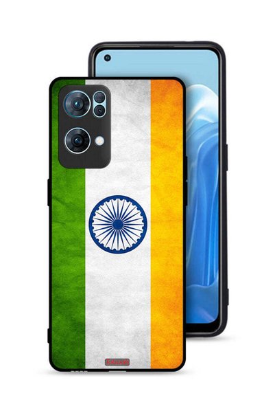 Tolwak غطاء حماية لهاتف Oppo Reno7 Pro 5G بعلم هندي مضيء