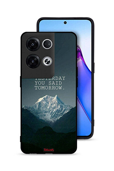 Tolwak غطاء حماية لهاتف Oppo Reno8 Pro Plus 5G - أمس قلت غدًا